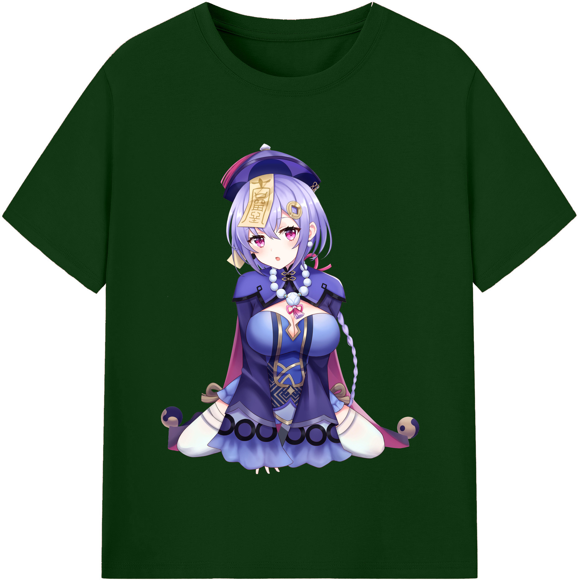 げんし神 七七 なな  genshin Nana 綿100％半袖Tシャツ（フロントプリント）